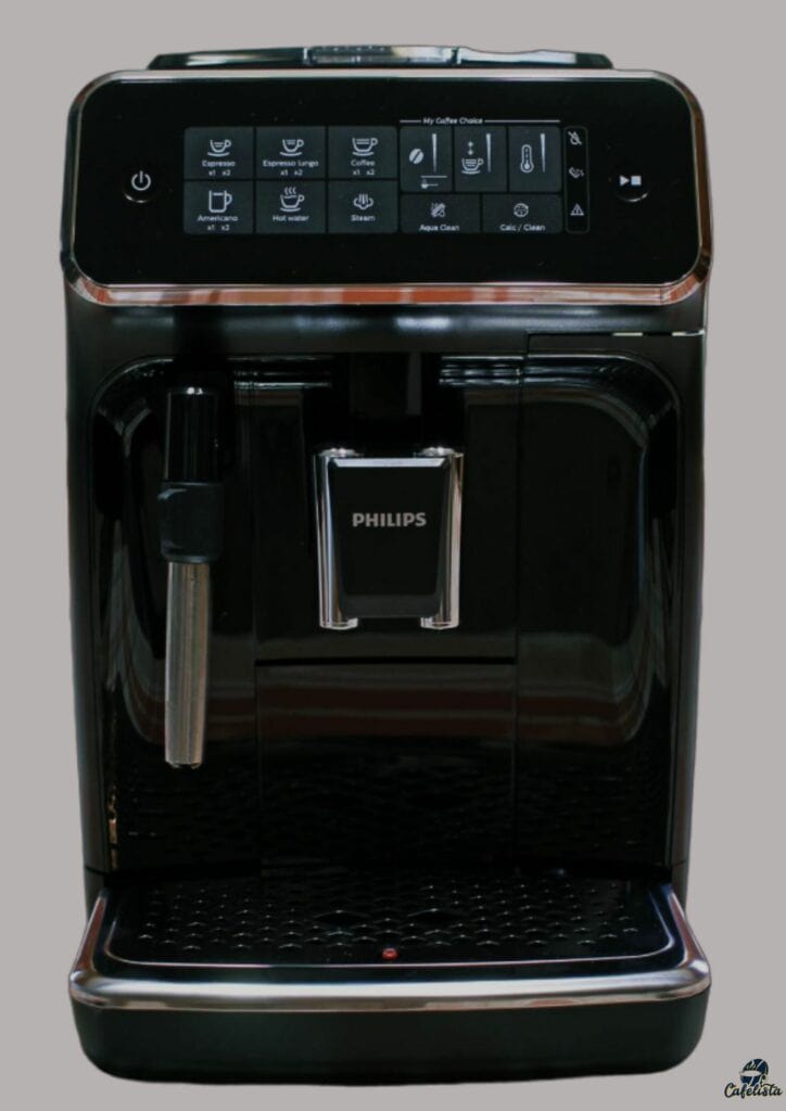 Test Cafetière avec broyeur Philips Series 3200 EP3246/70 : le spécialiste  des boissons lactées - Les Numériques