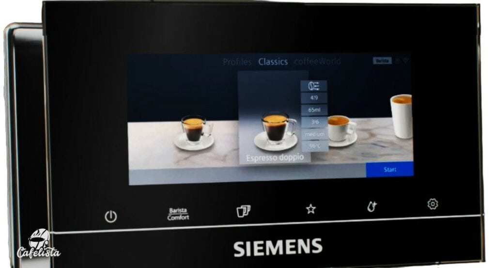 Siemens EQ700 controle