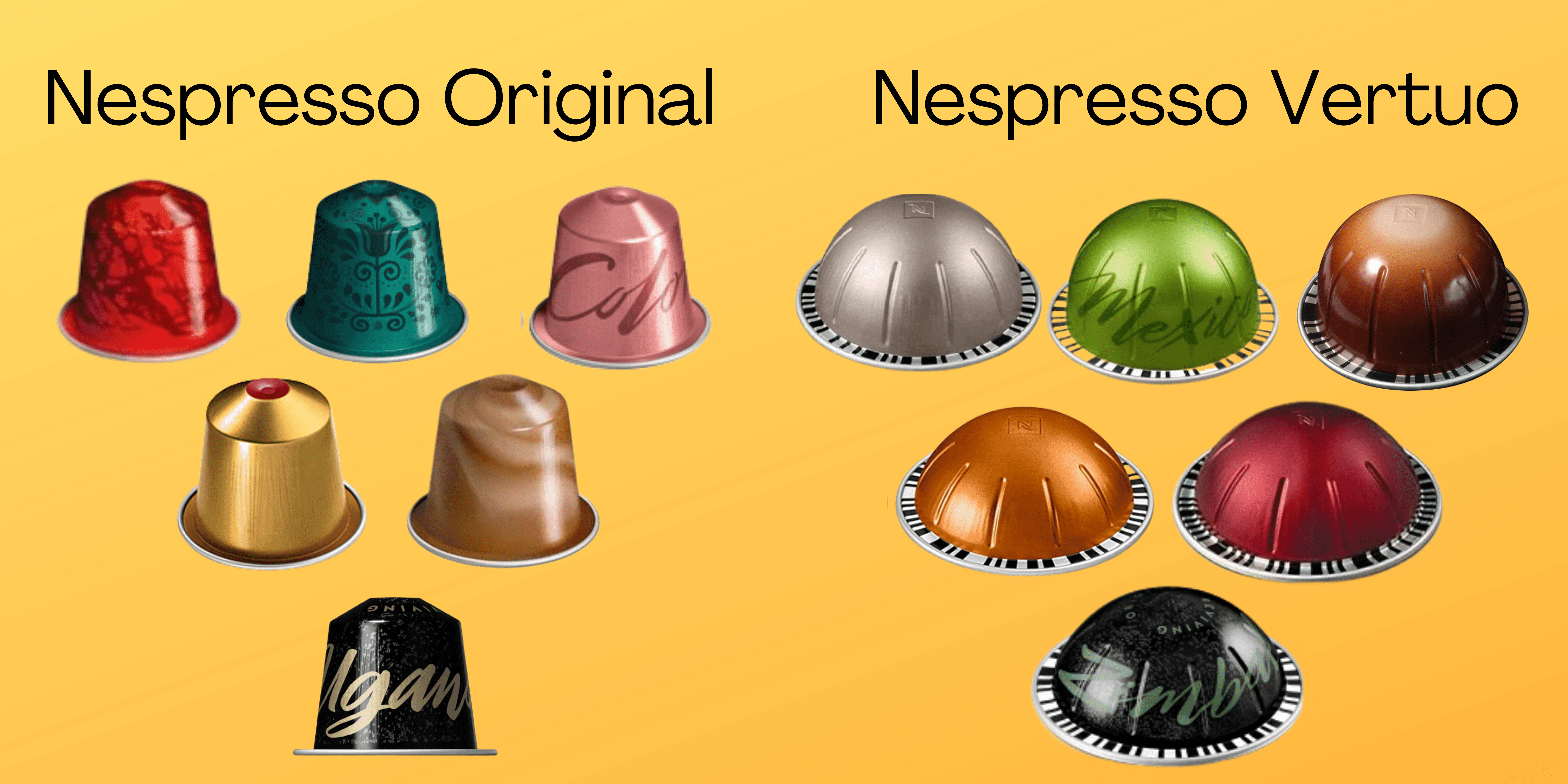 Quelles sont les différences entre les capsules Nespresso et le