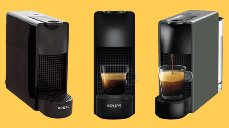 Préparez rapidement un bon expresso avec la cafetière à capsules Nespresso Essenza Krups