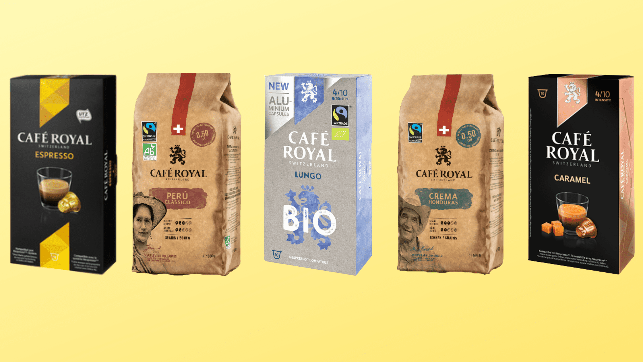 CAFE ROYAL Capsules de café lungo compatibles Nespresso 18 capsules 95g pas  cher 