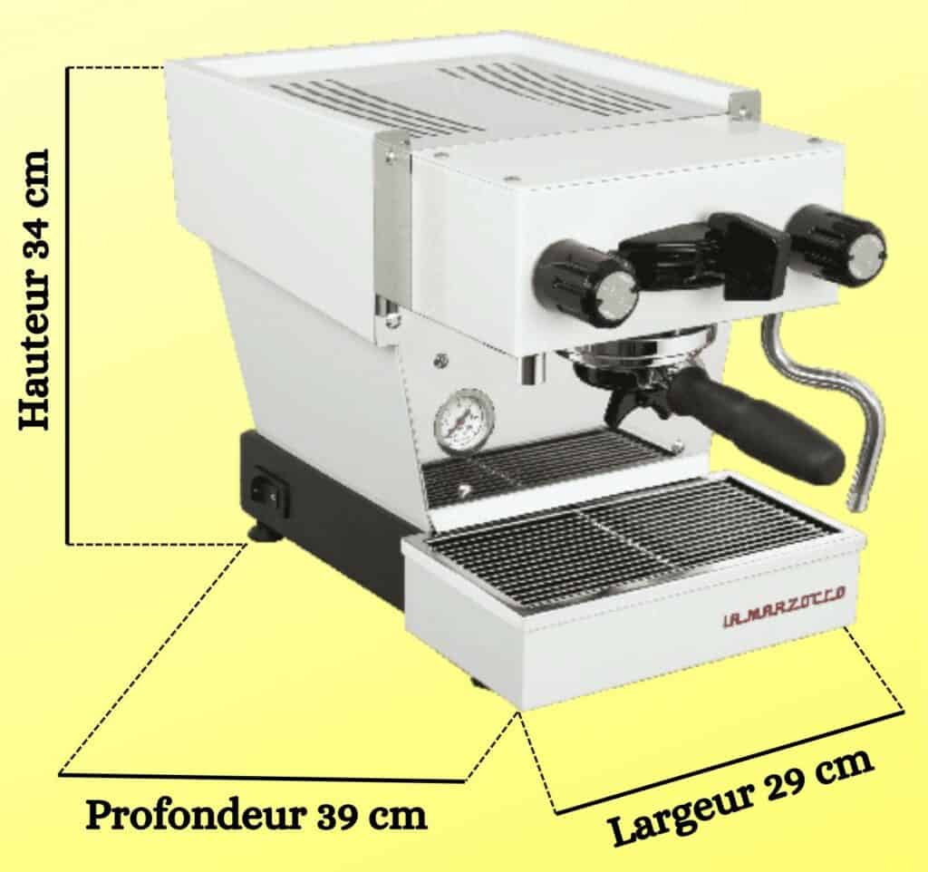 dimensions La Marzocco Linea Micra - 1