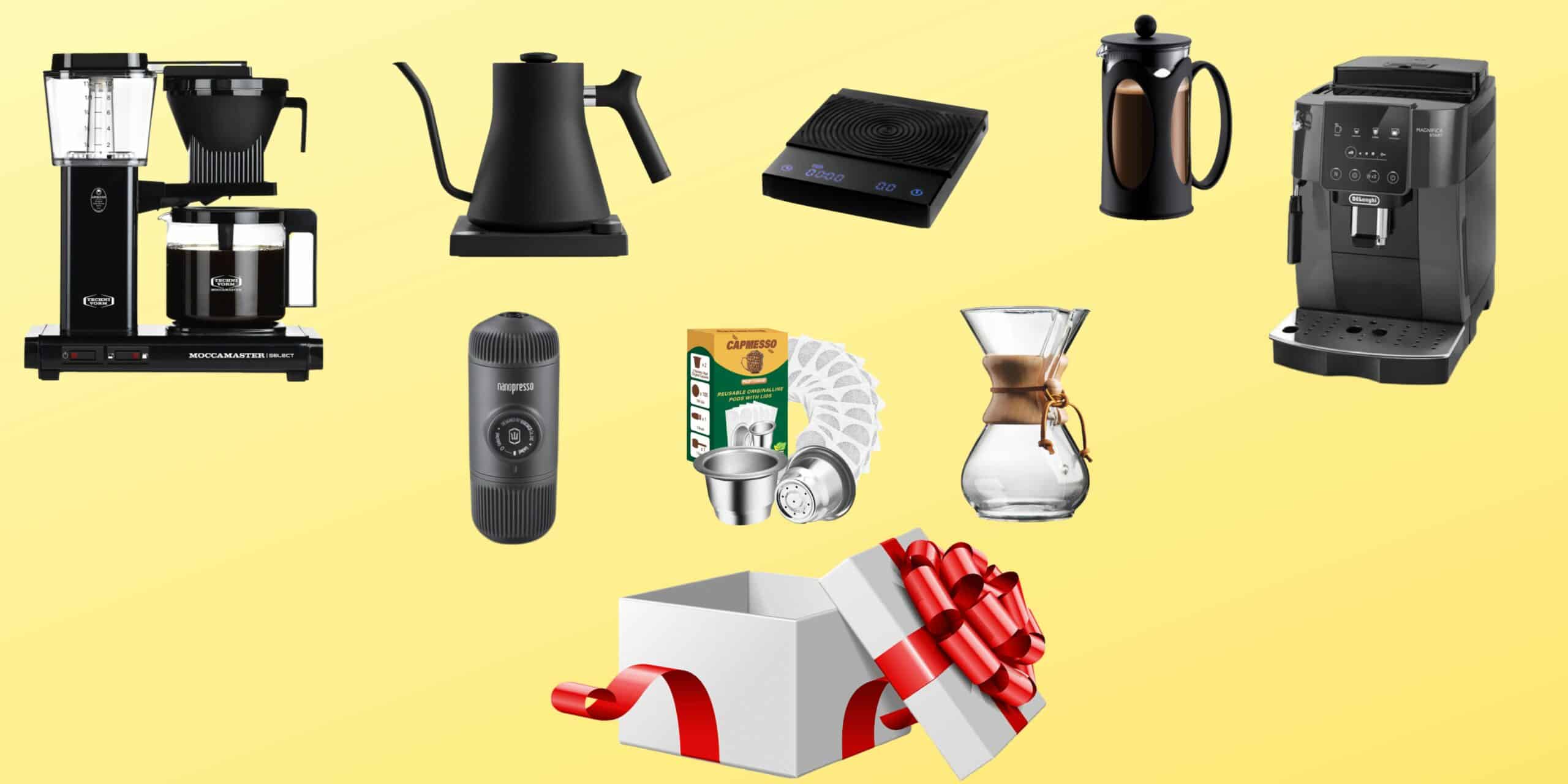 Les 21 meilleures idées cadeaux pour les amateurs de café